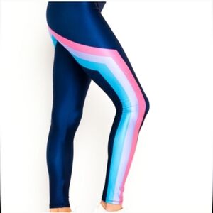 Goldsheep Chevron Striped Leggings